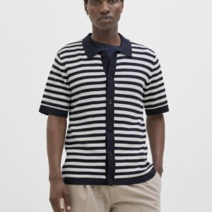Jack&Jones Jones knit polo striped