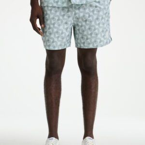 CHASIN' short allover print smoke